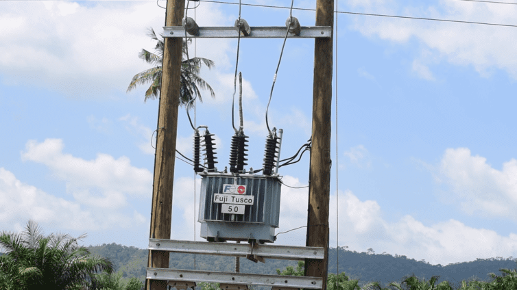E/R: ECG transformer near Police station stolen at Bunso